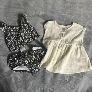 Carters 3 Piece swimsuit 12 M